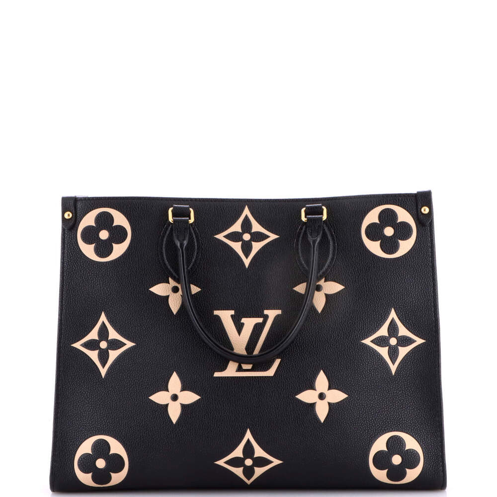 Louis Vuitton MM OnTheGo Tote Bicolor Monogram Empreinte Giant - Picture 3 of 8